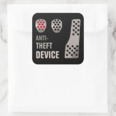 Sticker Carré MANUEL anti-vol (Sac)