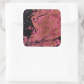 Sticker Carré Marbre, aquarelle (Sac)