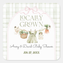 Marché de producteurs locaux Baby Shower fille