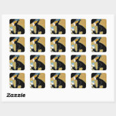 Sticker Carré Marco Polo (Feuille)