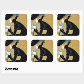 Sticker Carré Marco Polo (Feuille)