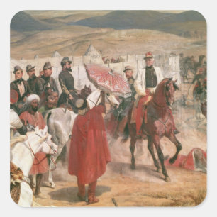 Sticker Carré Maréchal Thomas Bugeaud et colonel Joseph