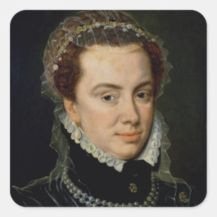 Sticker Carré Marguerite de Parme, Regent de la Pays-Bas