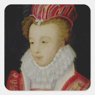 Sticker Carré Marguerite de Valois c.1572