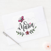 Sticker Carré Maria, en lettres (Enveloppe)