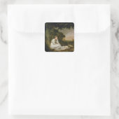 Sticker Carré Maria, "Un voyage sentimental" (Sac)