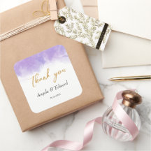 Mariage violet violet moderne