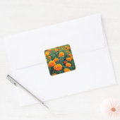 Sticker Carré Marigolds (Enveloppe)