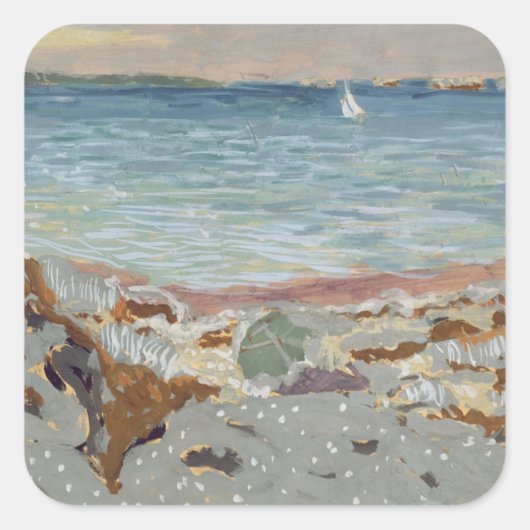 Sticker Carré Marine, 1906 (Devant)