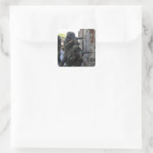 Sticker Carré Marine chilienne (Sac)