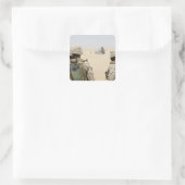 Sticker Carré Marines et marins (Sac)