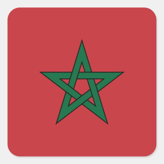 Sticker Carré maroc (Devant)
