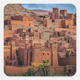 Sticker Carré Maroc, historique,