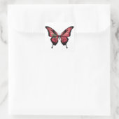 Sticker Carré Marocain Swallowtail Butterfly Flag (Sac)