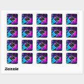 Sticker Carré Marque Sourceduty (Feuille)