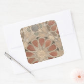 Sticker Carré Marrakech Design I non inscrit (Enveloppe)