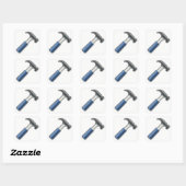 Sticker Carré Marteau (Feuille)