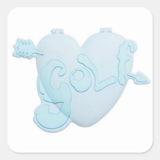 Sticker Carré martysupreme  (Devant)