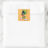 Sticker Carré MARVIN LE MARTIAN™ agacé (Sac)