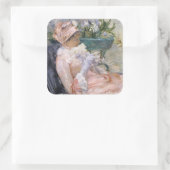 Sticker Carré Mary Cassatt - La Coupe du Thé (Sac)