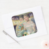 Sticker Carré Mary Cassatt - Le Loge (Enveloppe)
