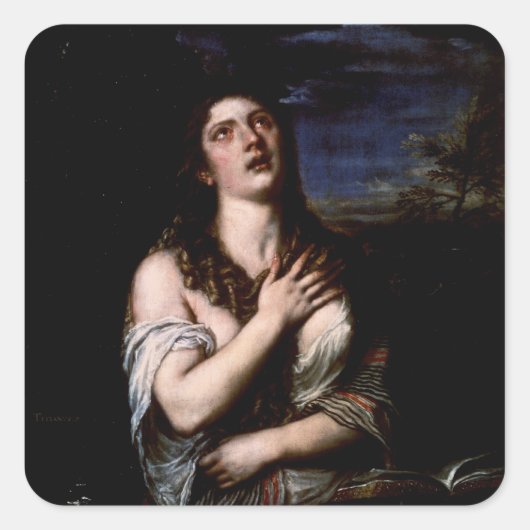 Sticker Carré Mary Magdalene, c.1561 (Devant)