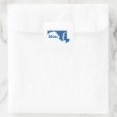 STICKER CARRÉ MARYLAND BLUE STATE (Sac)