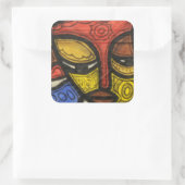 Sticker Carré Masque 2 (Sac)
