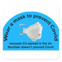 Masque pour prévenir le virus Covid car la désinfe