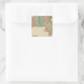 Sticker Carré Massachusetts 6 (Sac)