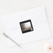 Sticker Carré Masse critique Kitty (Enveloppe)