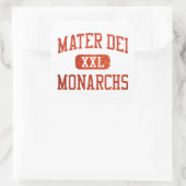 Sticker Carré Mater Dei Monarchies Athlétisme (Sac)