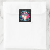 Sticker Carré Math n'est pas ProbLlama (Sac)