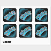 Sticker Carré Mathlete (Feuille)