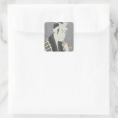 Sticker Carré Matsumo Koshiro IV dans le rôle de Gorée (Sac)