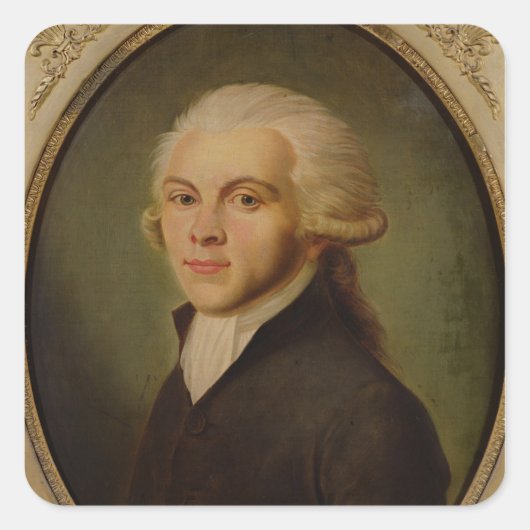 Sticker Carré Maximilien de Robespierre c.1793 (Devant)