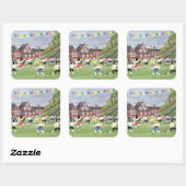 Sticker Carré Maypole Dancing 1991 (Feuille)