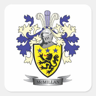 Sticker Carré McMillan Family Crest