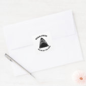 Sticker Carré Megalodon (Enveloppe)