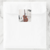 Sticker Carré Meilleur cadeau Bhelp (Sac)
