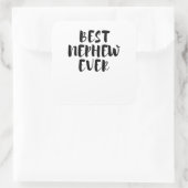 Sticker Carré Meilleur neveu (Sac)