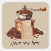 Mélange grains de café frais ajouter le message