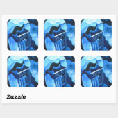 Sticker Carré Mélodie sacrée 2012 (Feuille)
