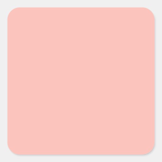 Sticker Carré melon de couleur (Devant)