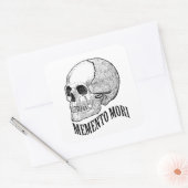 Sticker Carré Memento mori (Enveloppe)
