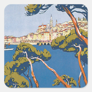 Sticker Carré Menton