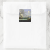 Sticker Carré Mer (Sac)