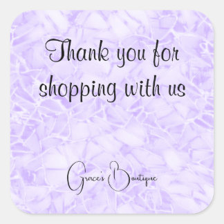 Sticker Carré Merci