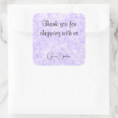 Sticker Carré Merci (Sac)