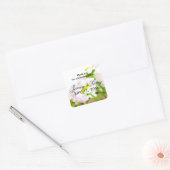 Sticker Carré Merci (Enveloppe)